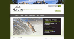 Desktop Screenshot of nwetc.org